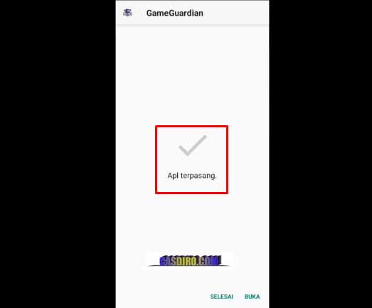 Install Game Guardian (Cheat Worms Zone)
