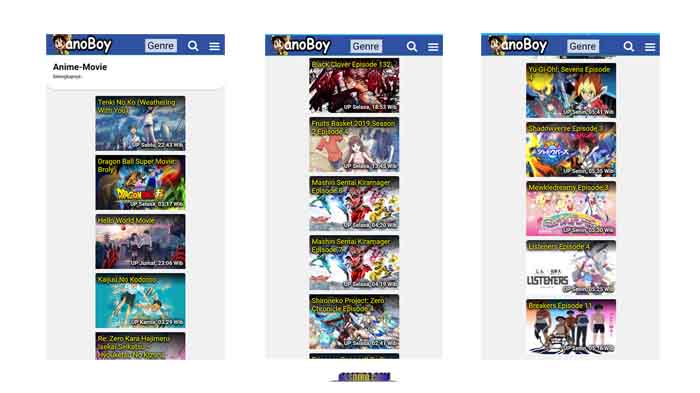 Download Anoboy Apk, Nonton Anime Sub Indonesia 2020