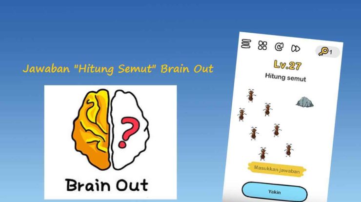 Kunci Jawaban Hitung Semut Brain Out Sangat Mudah