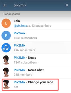 Pix2mix Bot Telegram | Cara Edit Wajah Jadi Ras Negara Lain Mudah