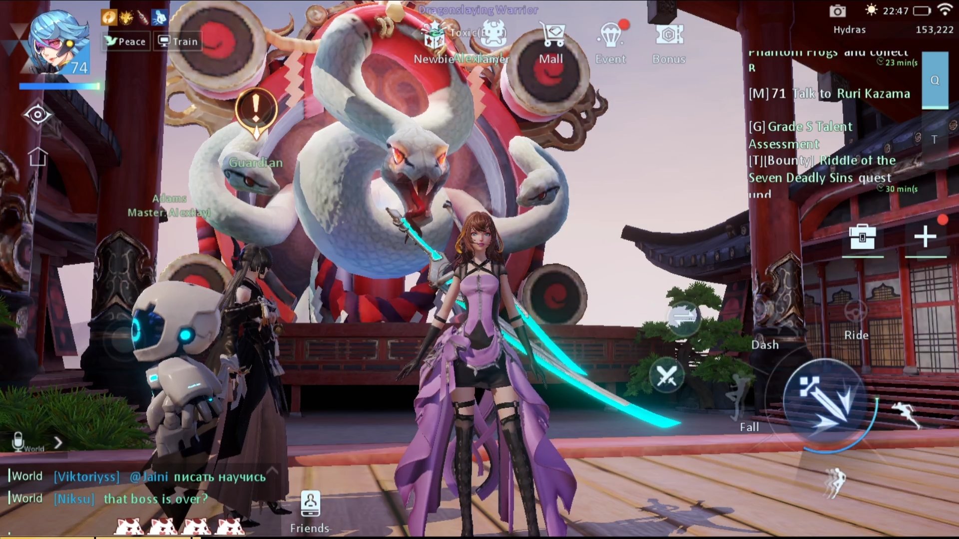 Game MMORPG Android Terbaik Dragon Raja