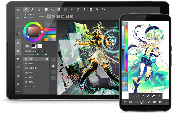 Aplikasi menggambar di android medibang paint make art