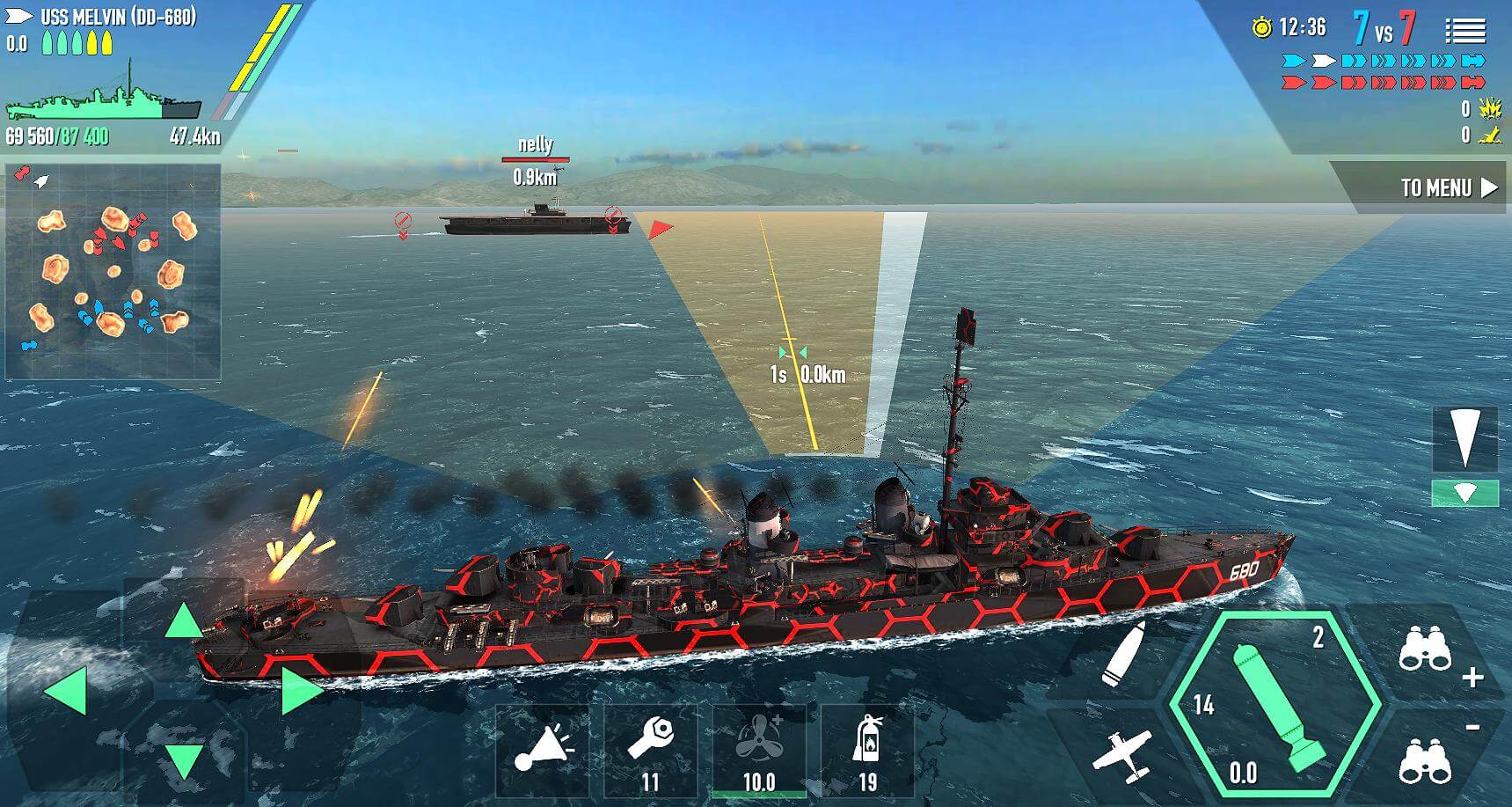 Game Perang Battle of Warships Naval Blitz