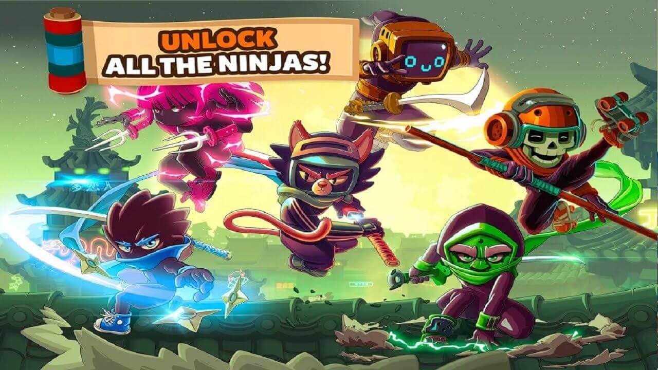 Game Petualangan Android Offline Ninja Dash Run