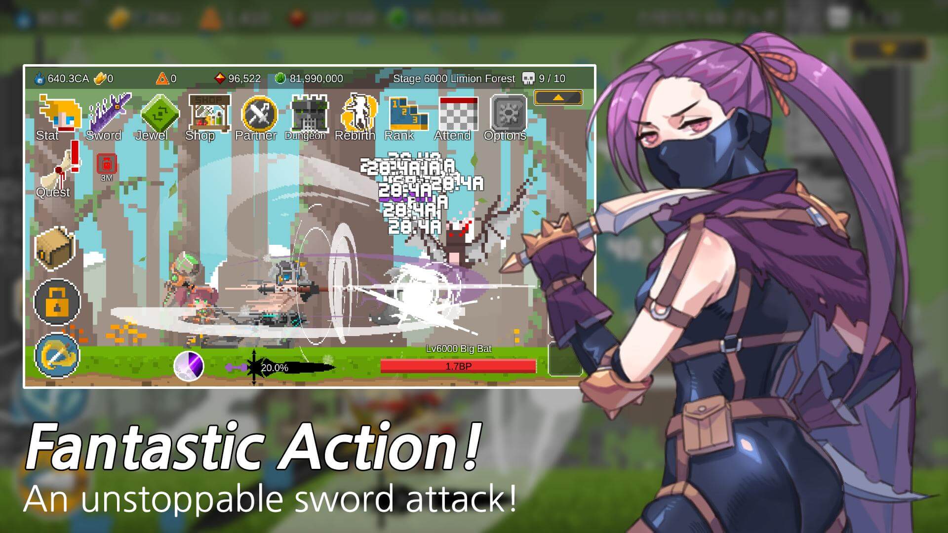 Game RPG Offline Android Ego Sword Idle Clicker RPG