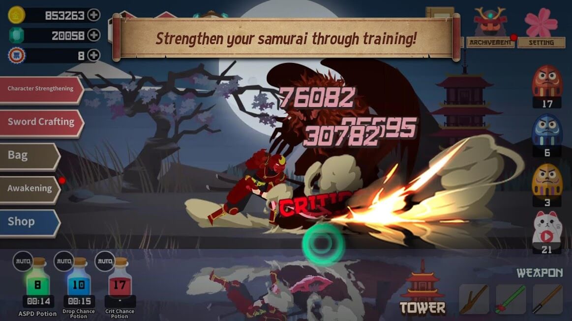 Game RPG Offline Android Samurai Kazuya