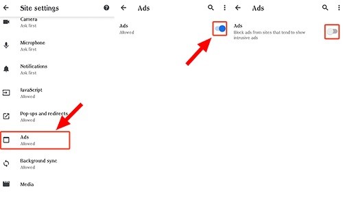 cara menghilangkan iklan di chrome android